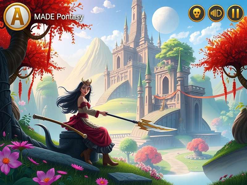 Anise Fantasy Land game screenshot showing vibrant fantasy world